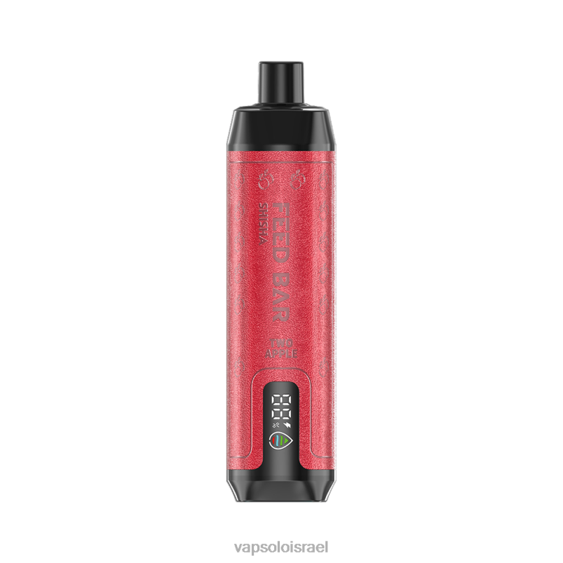 VapSolo SHISHA ואפי חד פעמי שני תפוחים H24ZV12 - Vapsolo Flavours