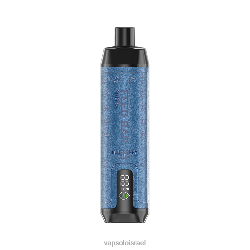VapSolo SHISHA ואפי חד פעמי מסטיק אוכמניות H24ZV4 - Vapsolo Israel