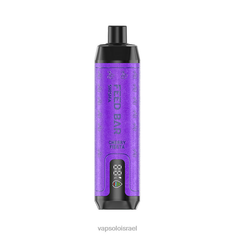 VapSolo SHISHA ואפי חד פעמי פייסטת דובדבן H24ZV5 - Vapsolo Vape