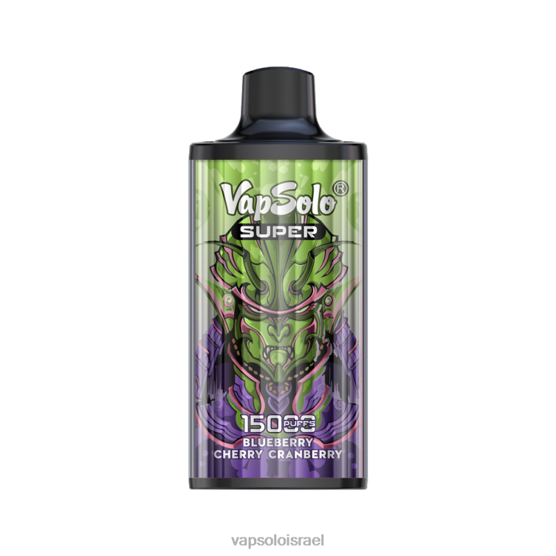 VapSolo SUPER ואפי חד פעמי חמוציות דובדבן אוכמניות H24ZV16 - Vapsolo Israel