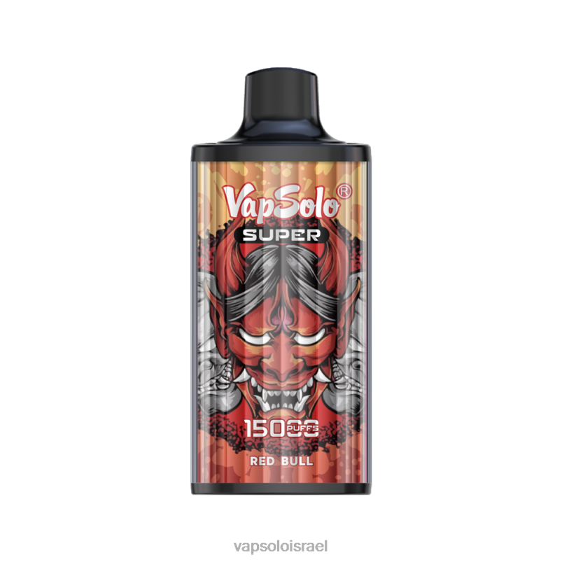 VapSolo SUPER ואפי חד פעמי רד בול H24ZV20 - Vapsolo Vape