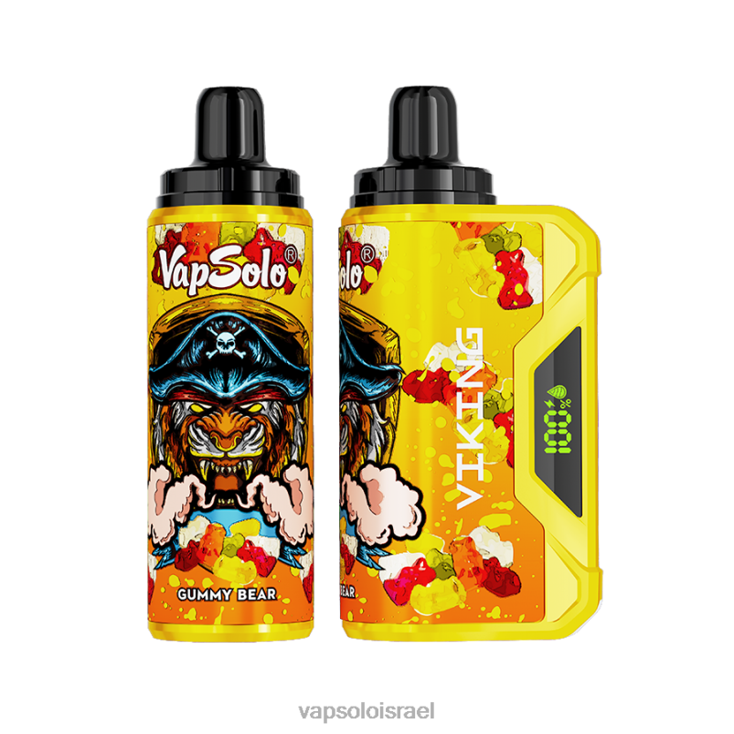 VapSolo VIKING ואפי חד פעמי דוב גומי H24ZV39 - Vapsolo Flavours