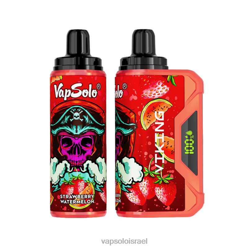 VapSolo VIKING ואפי חד פעמי אבטיח תות H24ZV46 - Vapsolo Israel