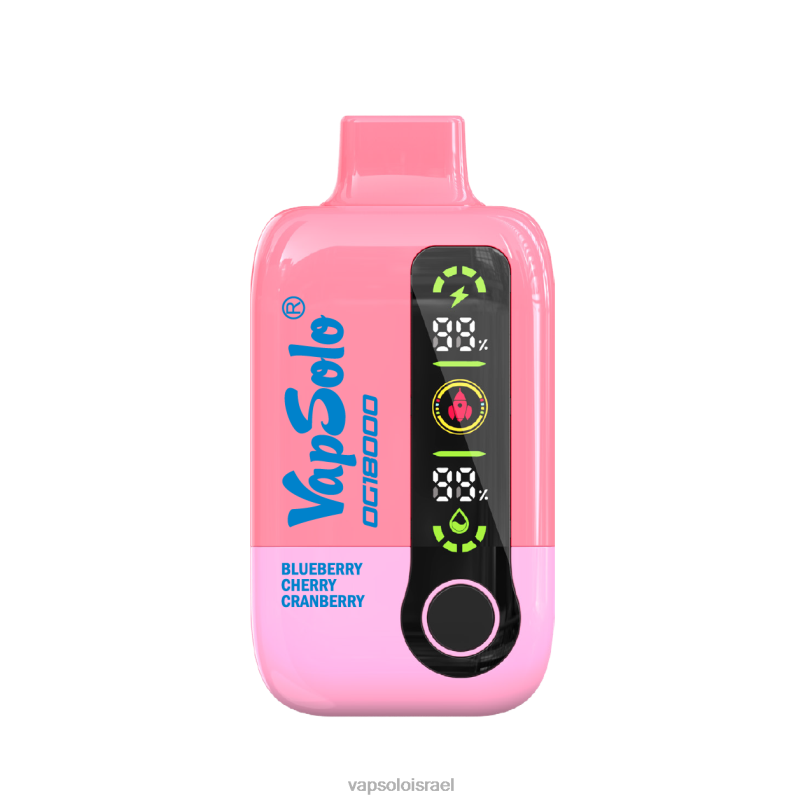 VapSolo DG18000 ואפי חד פעמי חמוציות דובדבן אוכמניות H24ZV49 - Vapsolo Israel