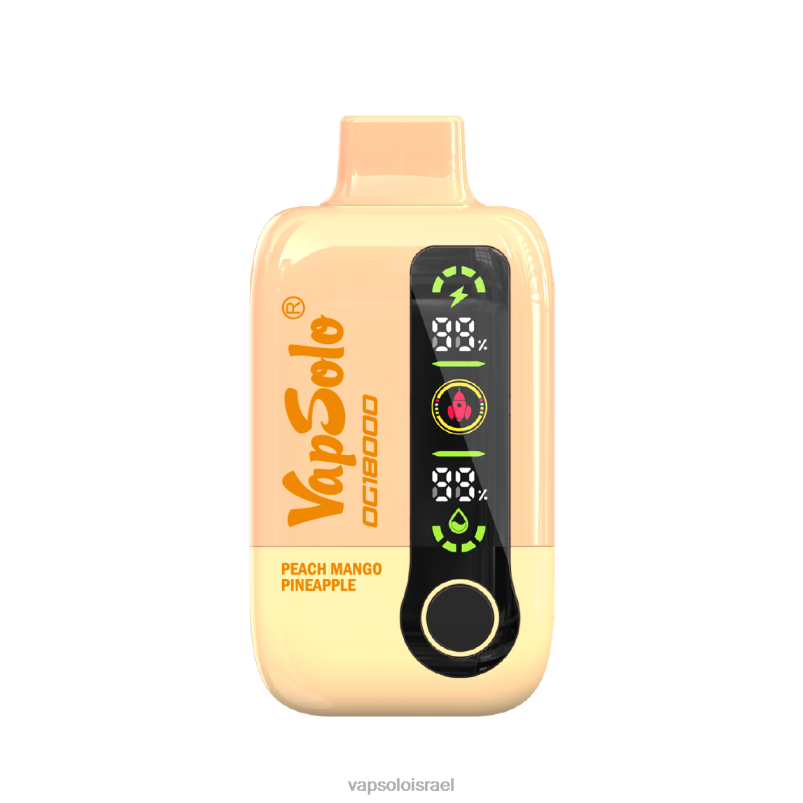 VapSolo DG18000 ואפי חד פעמי אננס מנגו אפרסק H24ZV53 - Vapsolo Vape